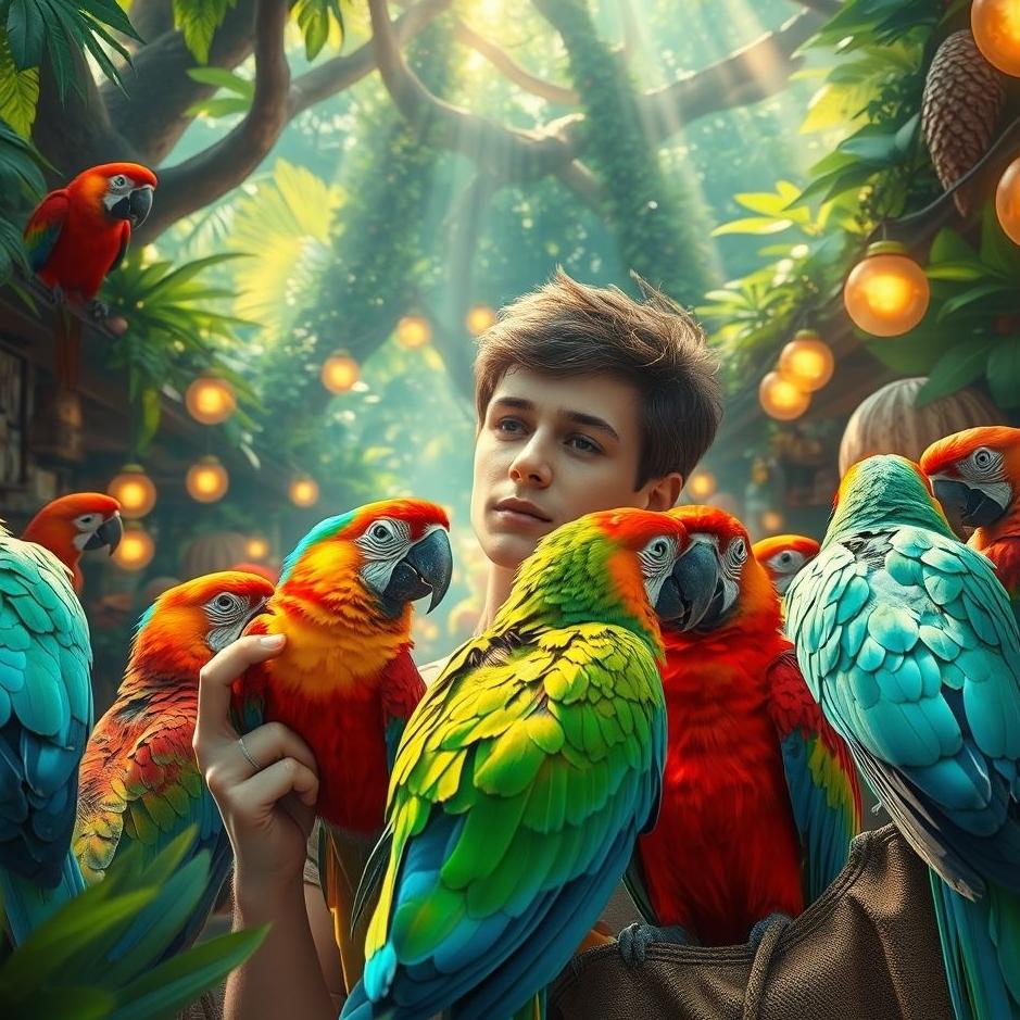 Dream : Buying a parrot in a dream