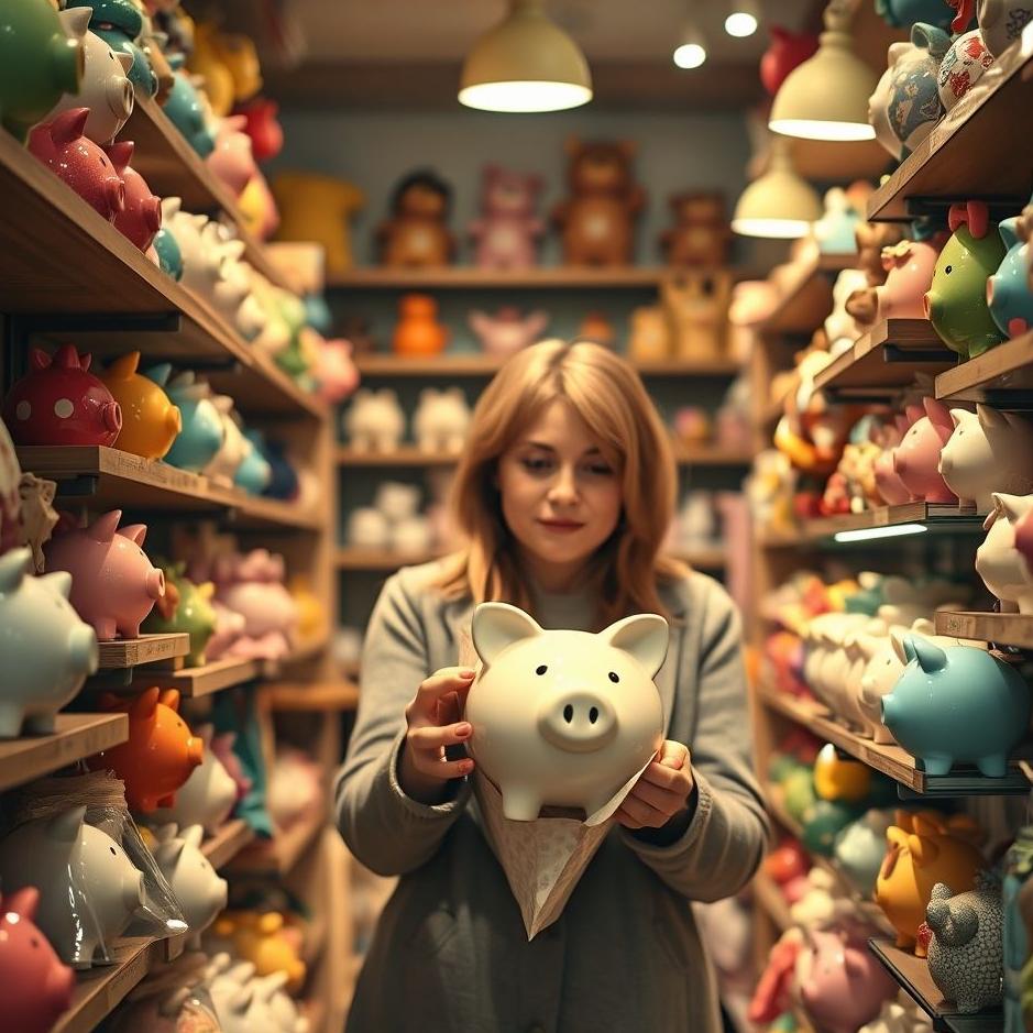 Dream : Buying a piggy bank in a dream
