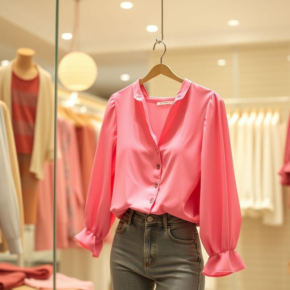 Dream : Buying a pink blouse in a dream
