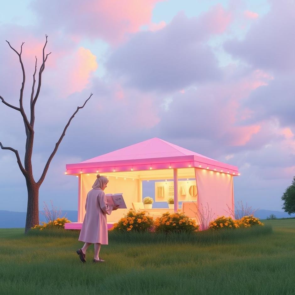 Dream : Buying a pink cover in a dream