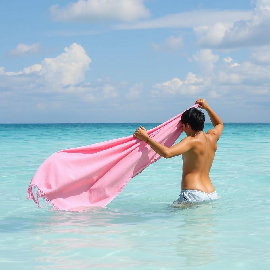 Dream : Buying a pink towel in a dream