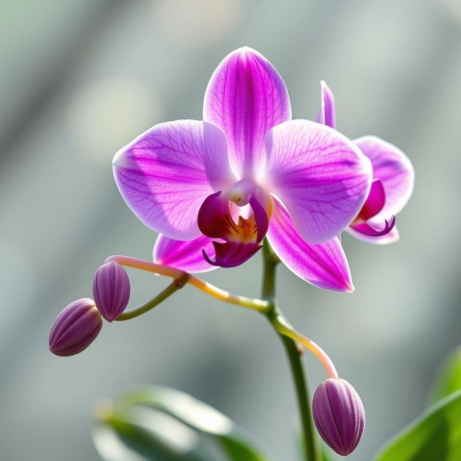 Dream : Buying a purple orchid in a dream