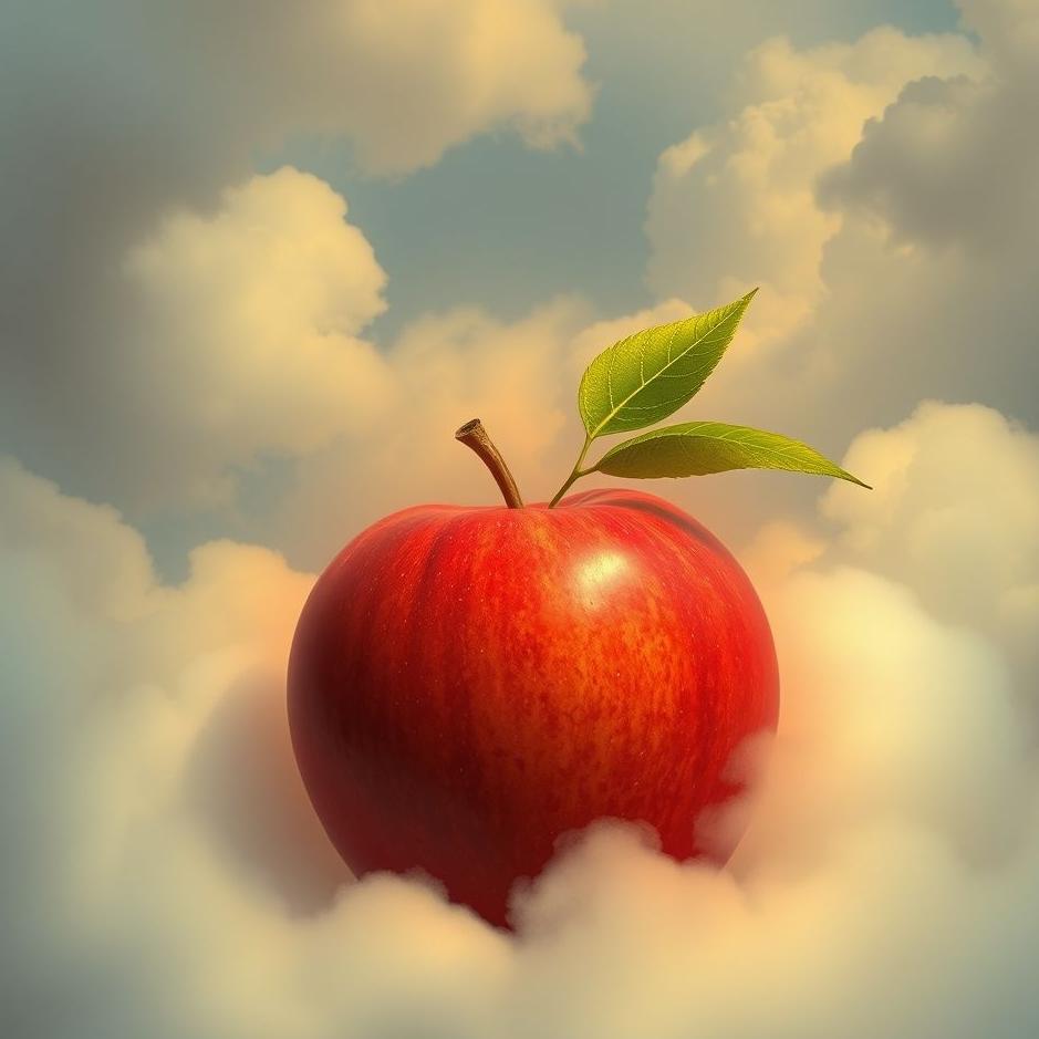 Dream : Buying a red apple in a dream