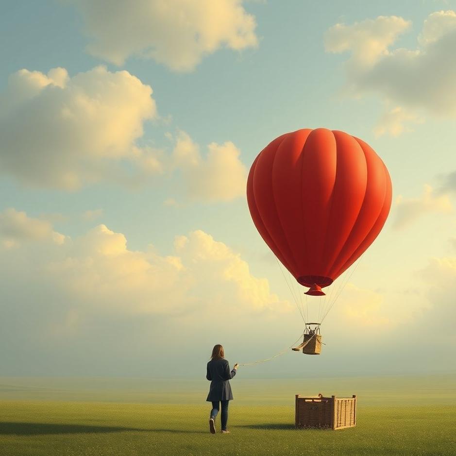 Dream : Buying a red balloon in a dream