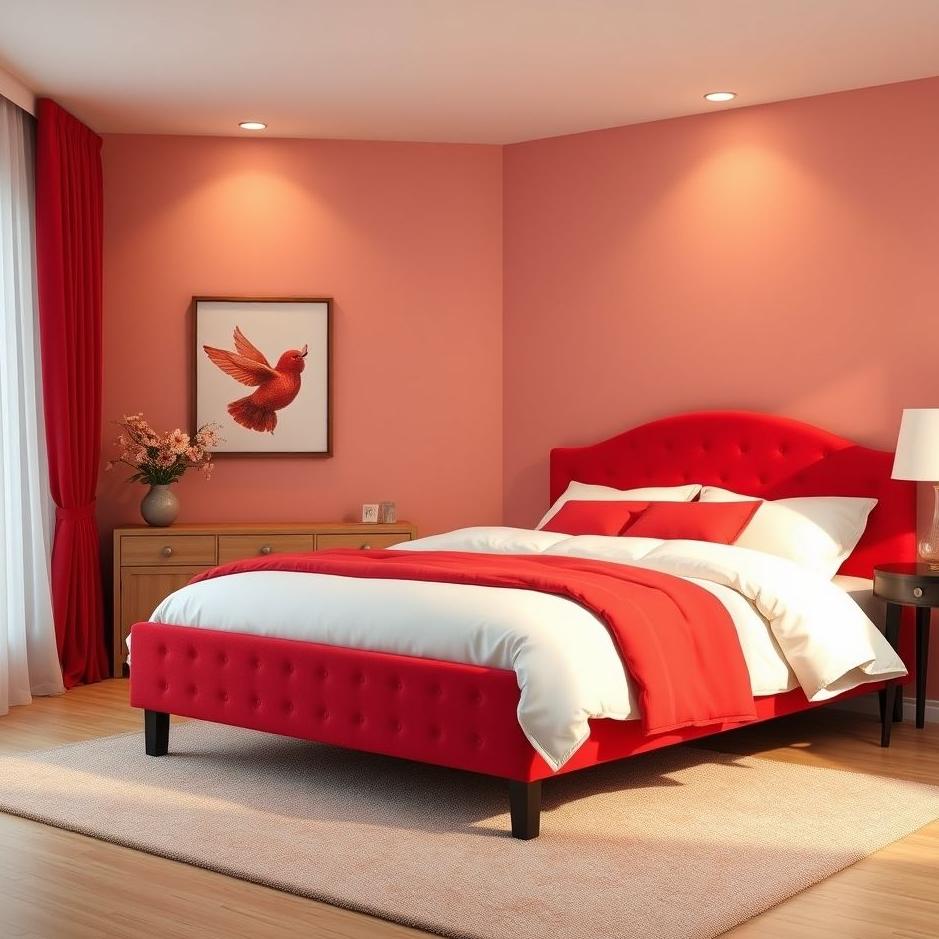 Dream : Buying a red bed in a dream