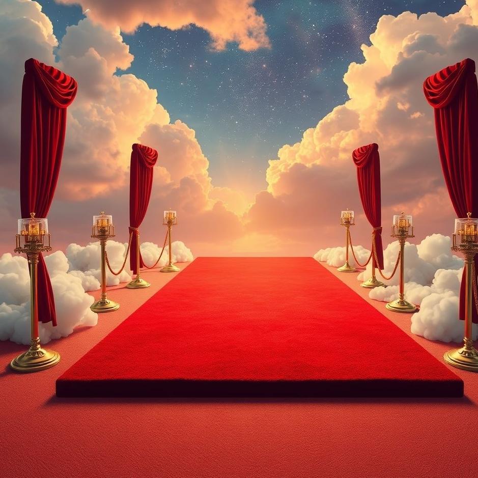 Dream : Buying a red carpet in a dream