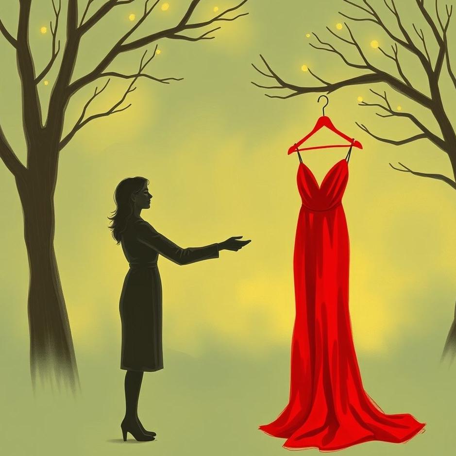 Dream : Buying a red dress in a dream
