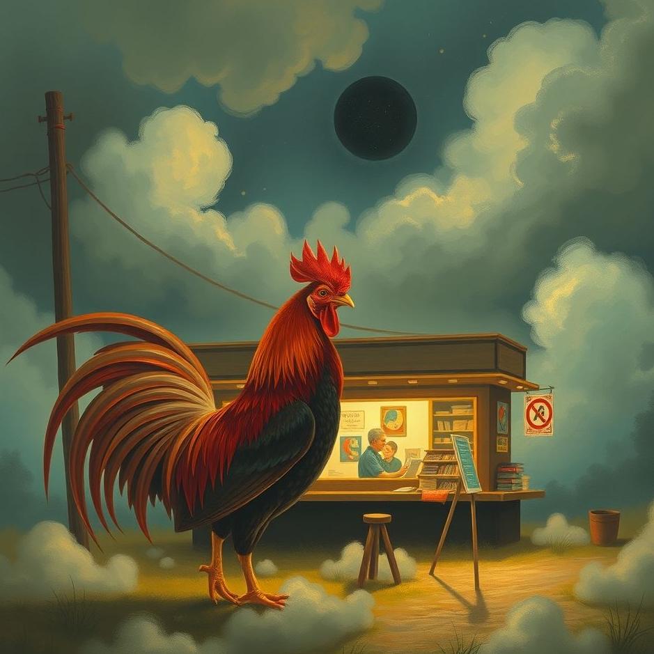 Dream : Buying a red rooster in a dream