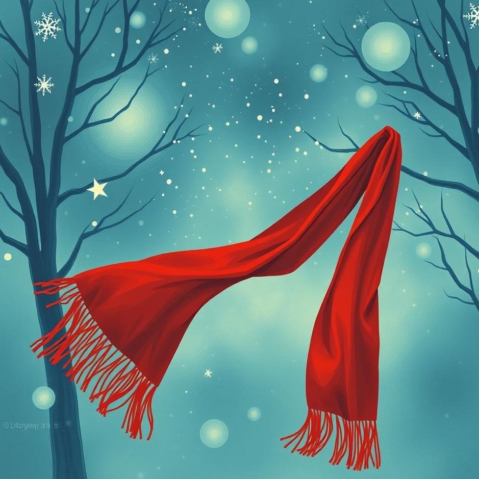 Dream : Buying a red scarf in a dream