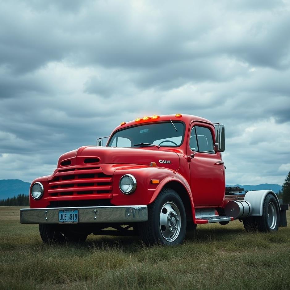 Dream : Buying a red truck in a dream