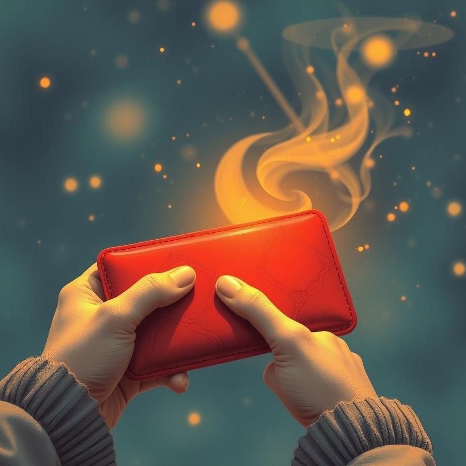 Dream : Buying a red wallet in a dream