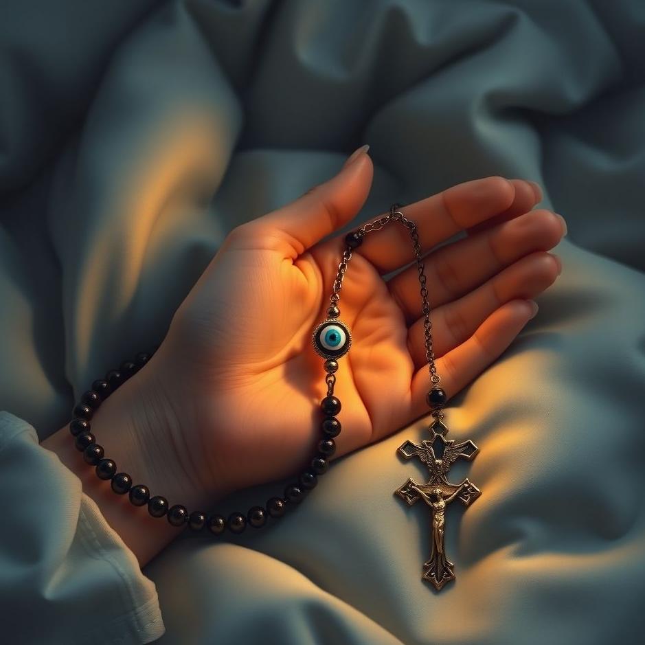 Dream : Buying a rosary with an evil eye bead in a dream
