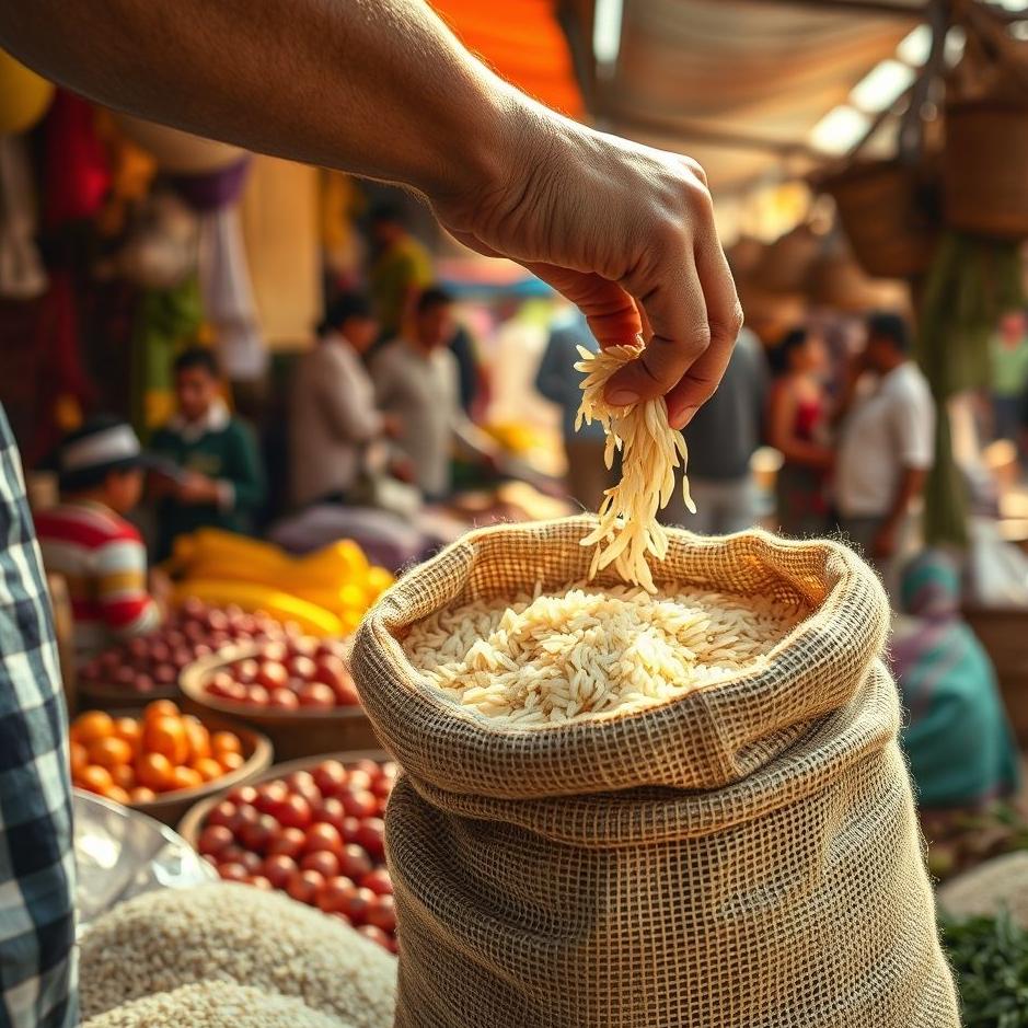 Dream : Buying a sack of rice in a dream