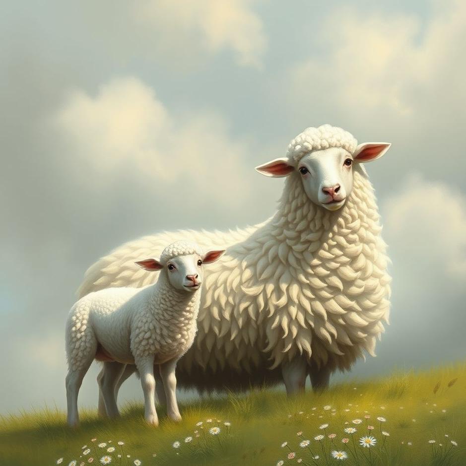 Dream : Buying a sheep with a lamb in a dream
