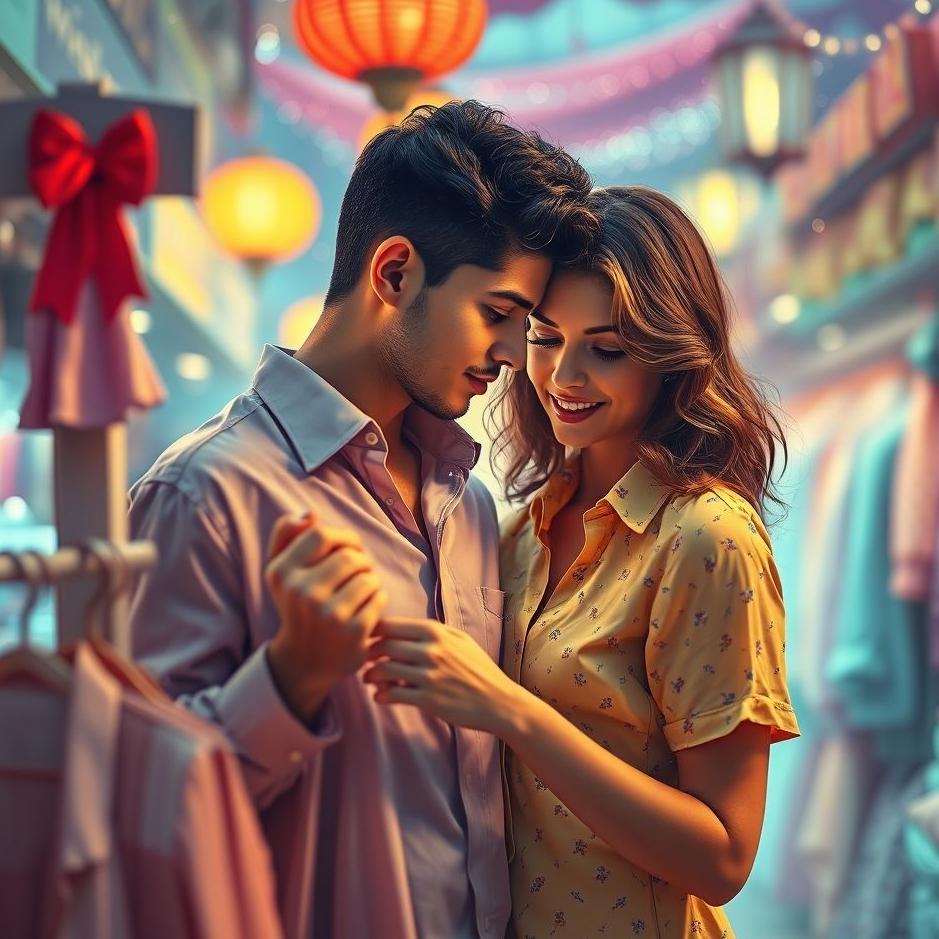 Dream : Buying a shirt to her husband in a dream