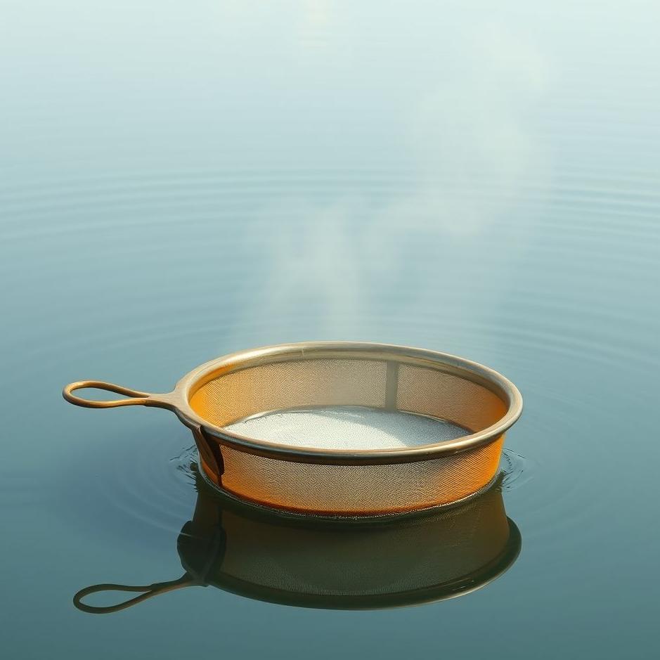 Dream : Buying a sieve in a dream