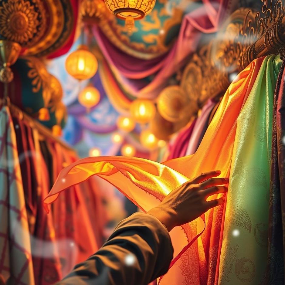 Dream : Buying a silk scarf in a dream