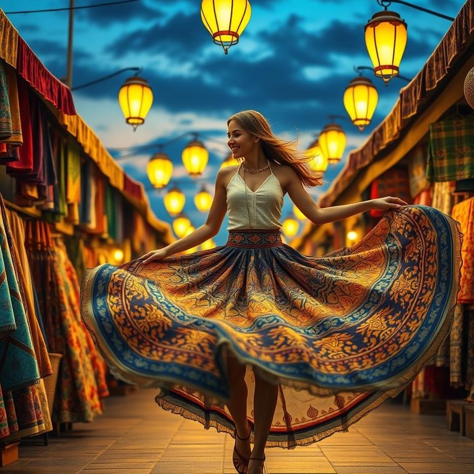 Dream : Buying a skirt and wearing it in a dream