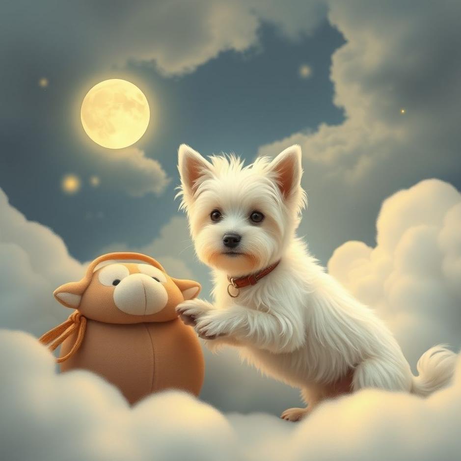 Dream : Buying a small white dog in a dream