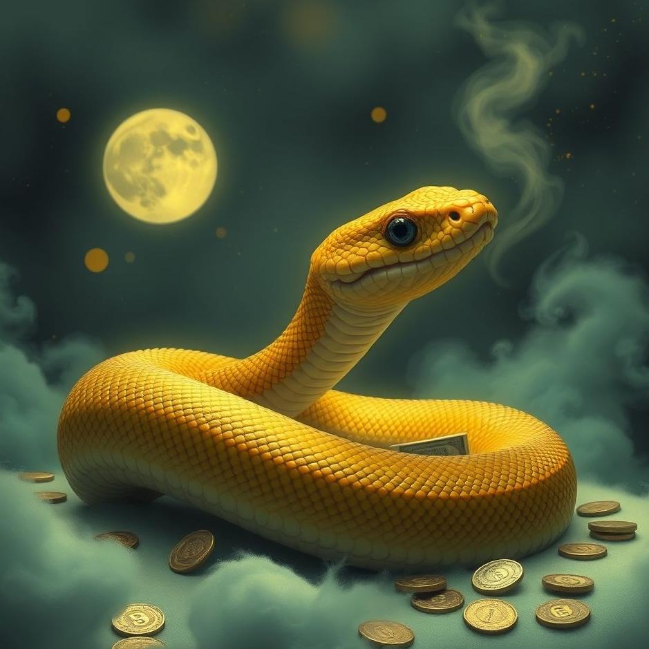 Dream : Buying a snake with money in a dream