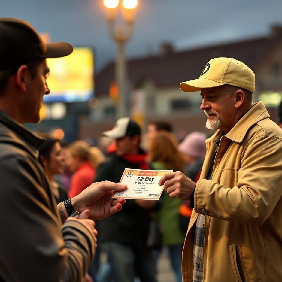 Dream : Buying a ticket 