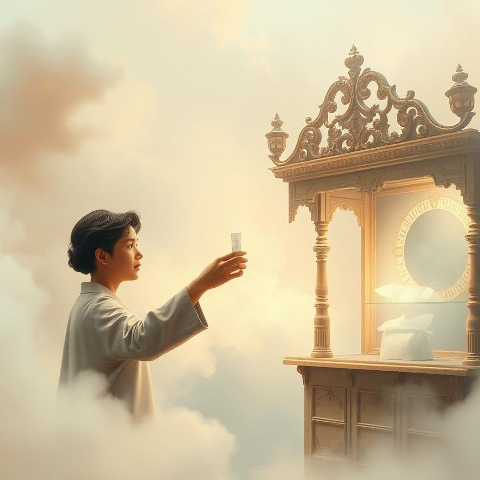 Dream : Buying a tissue in a dream