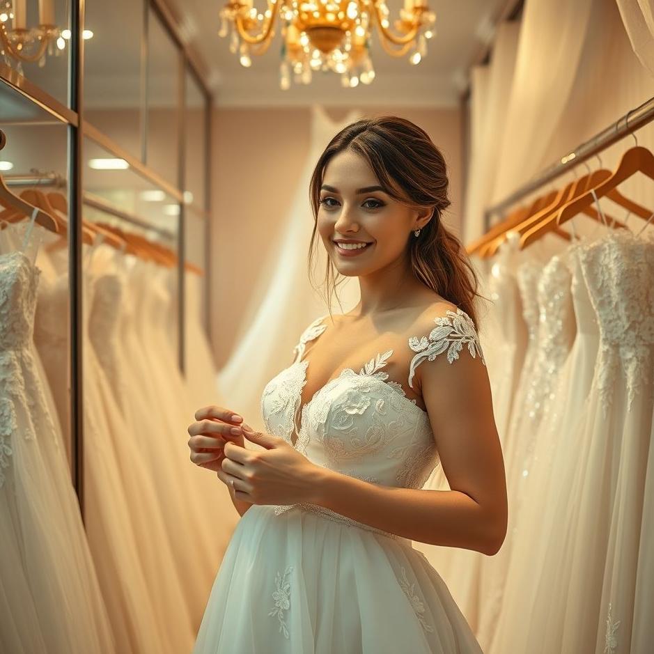 Dream : Buying a wedding dress for yourself in a dream