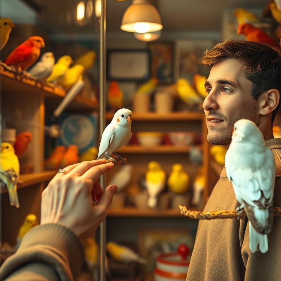 Dream : Buying a white bird 