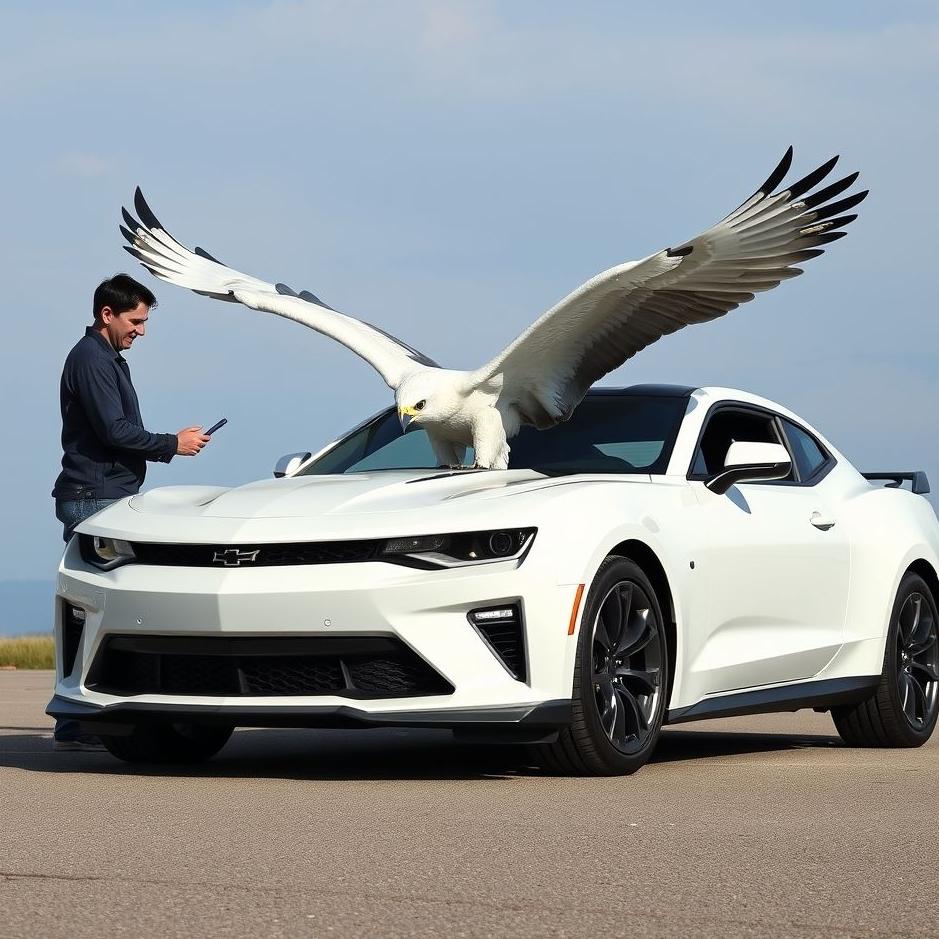 Dream : Buying a white hawk car 