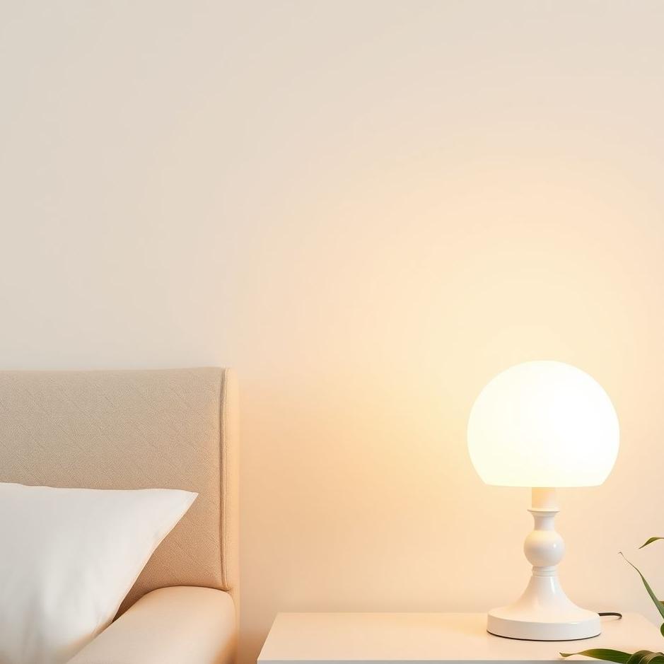 Dream : Buying a white lamp 