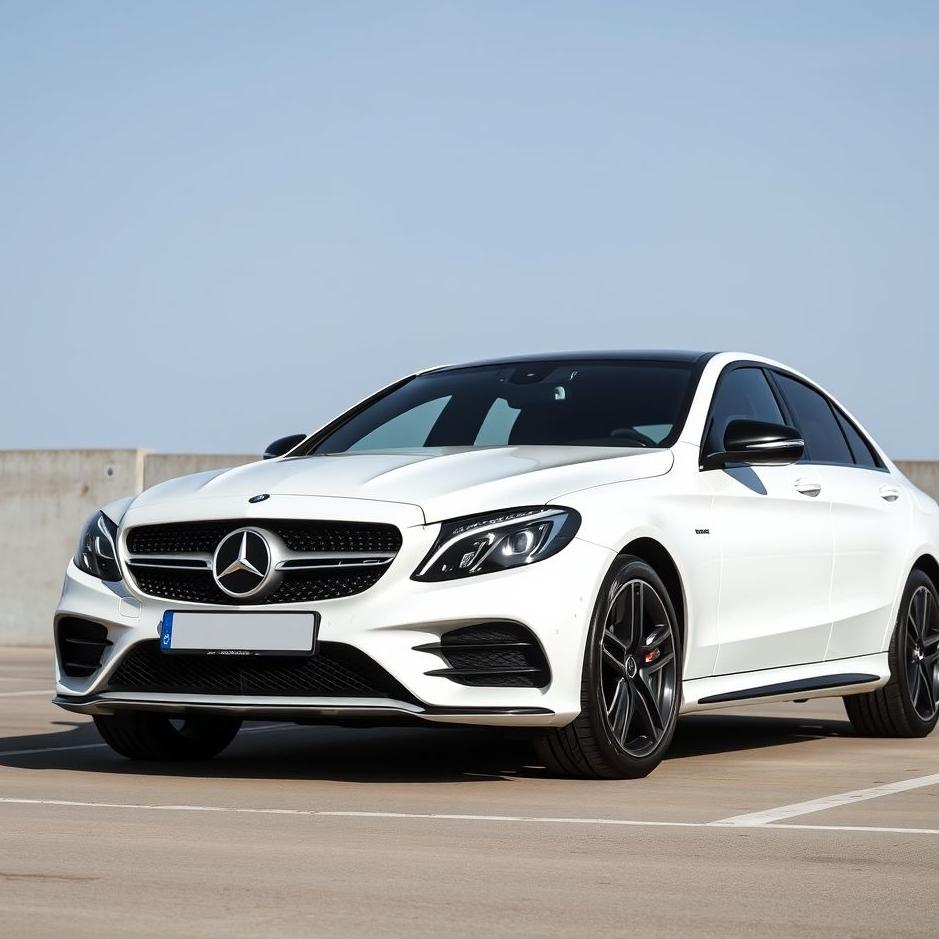 Dream : Buying a white Mercedes 