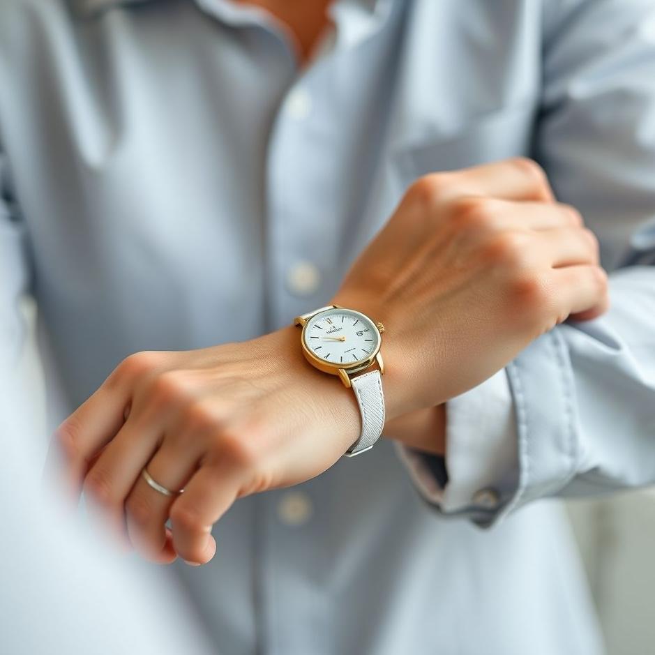 Dream : Buying a white wristwatch 