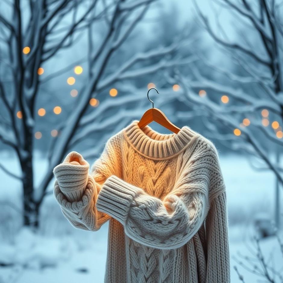 Dream : Buying a winter sweater in a dream