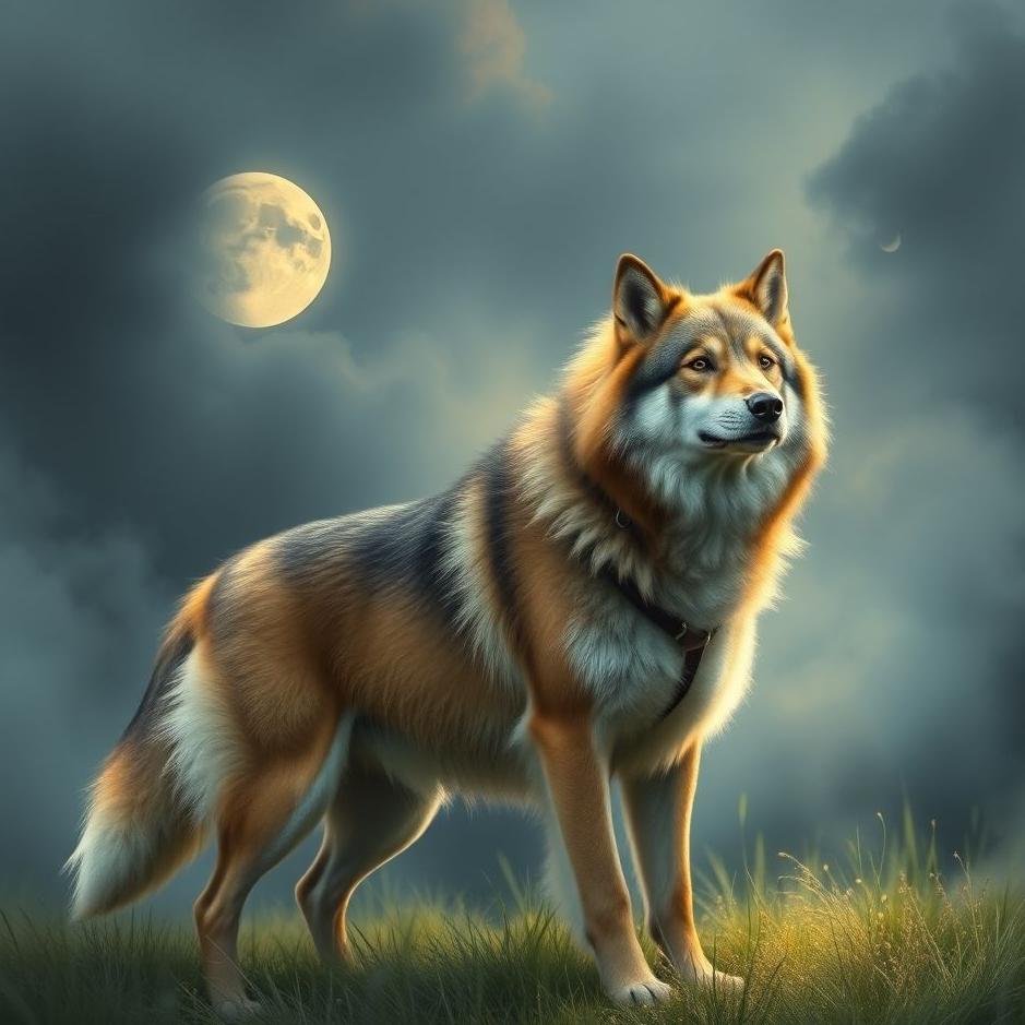 Dream : Buying a wolf dog in a dream