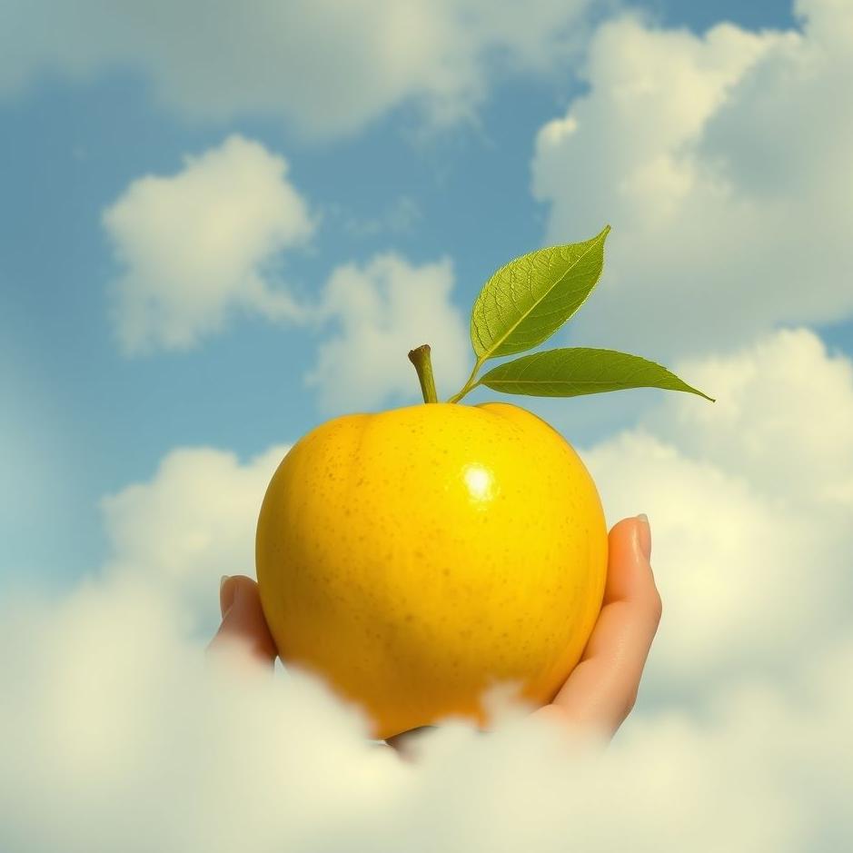Dream : Buying a yellow apple in a dream