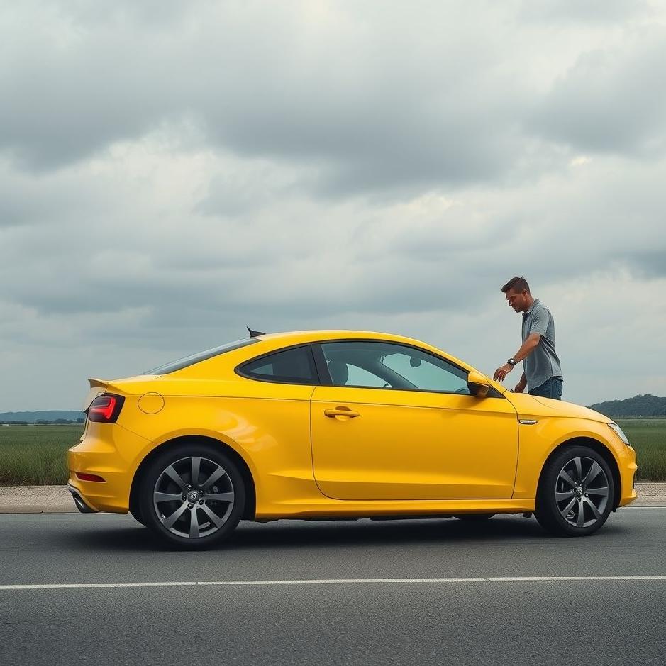 Dream : Buying a yellow car in a dream