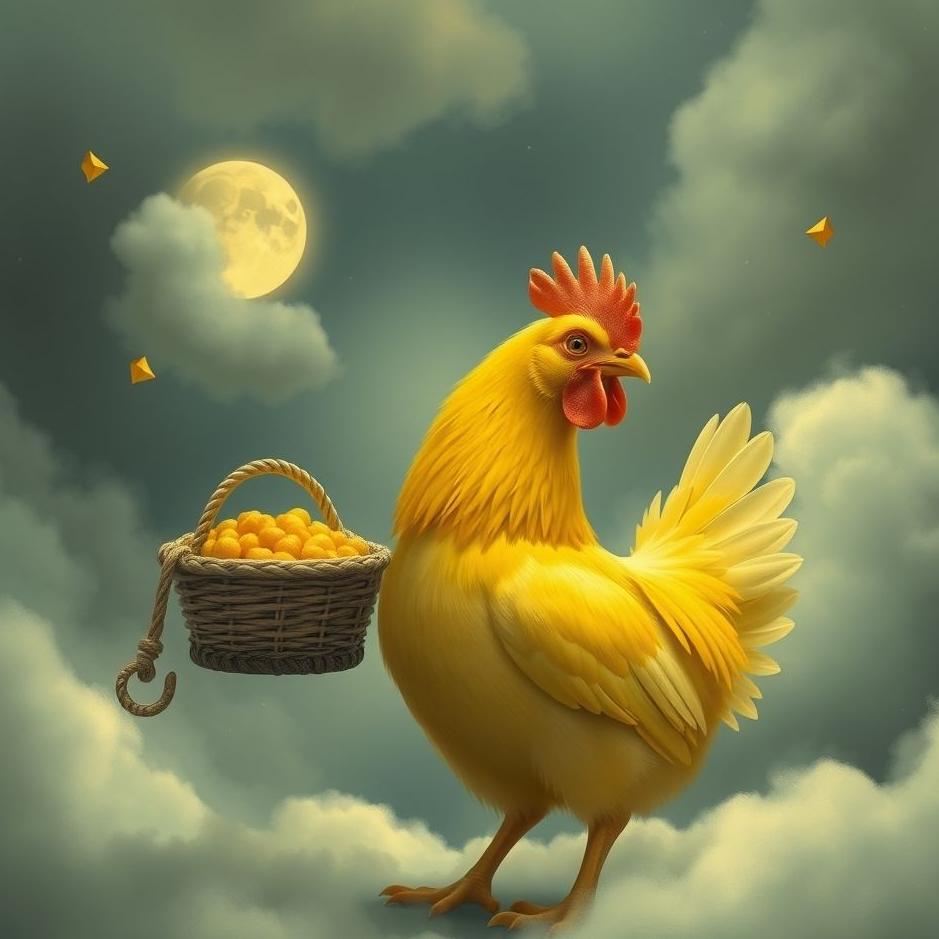 Dream : Buying a yellow chicken in a dream
