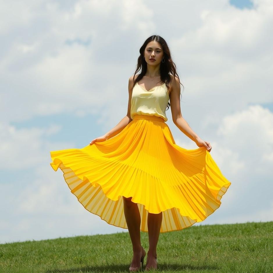 Dream : Buying a yellow skirt in a dream