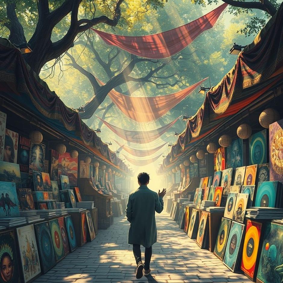 Dream : Buying album in the dream