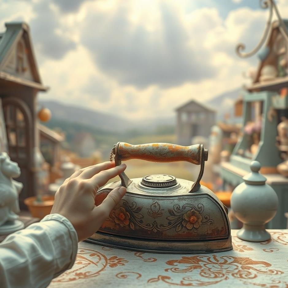 Dream : Buying an old iron in a dream