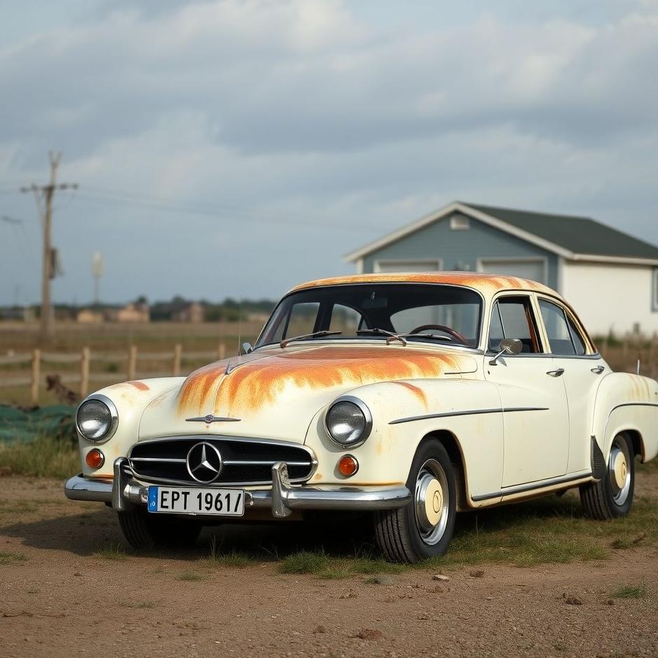 Dream : Buying an old Mercedes in a dream