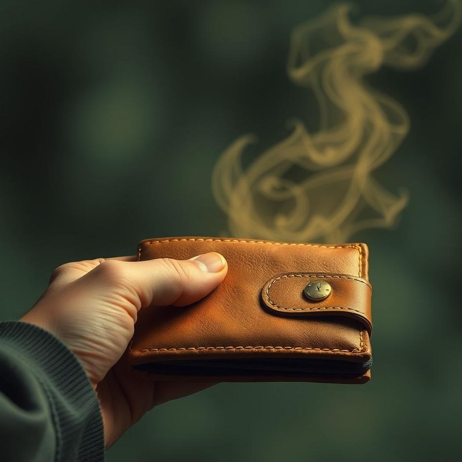 Dream : Buying an old wallet in a dream