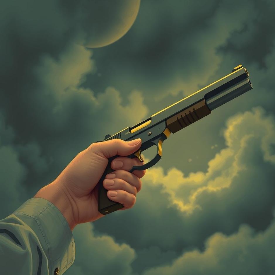 Dream : Buying an unlicensed gun in a dream