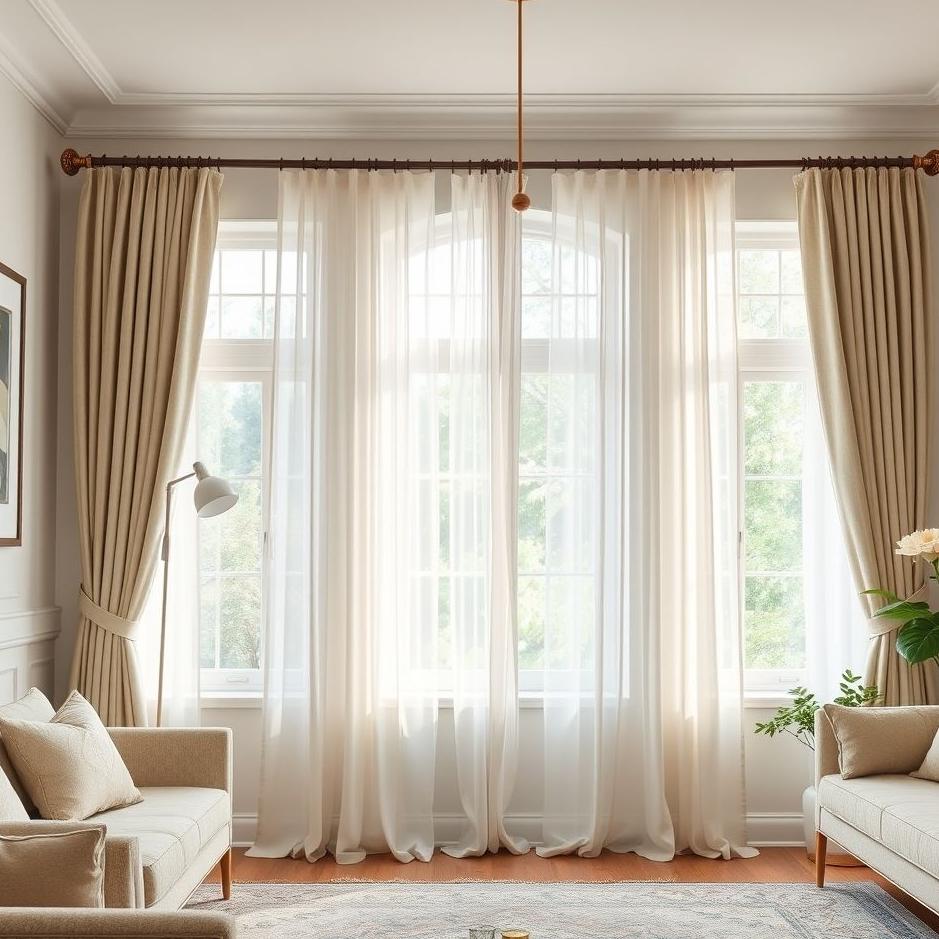 Dream : Buying and hanging curtains in a dream