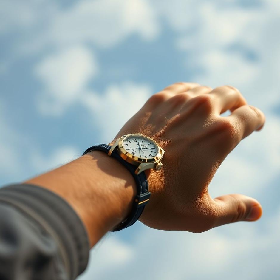 Dream : Buying and wear a wristwatch in a dream