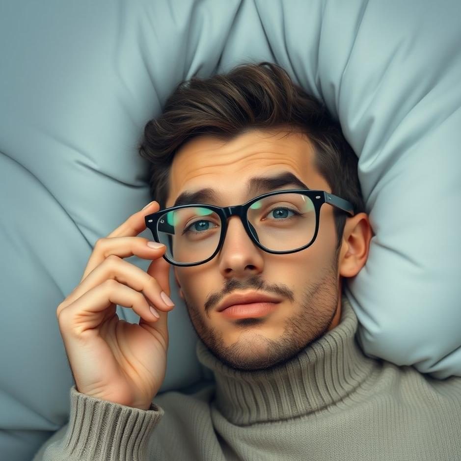 Dream : Buying and wearing glasses in a dream