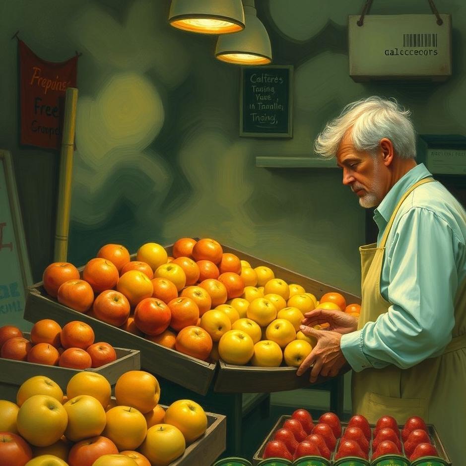 Dream : Buying apples from a greengrocer in a dream