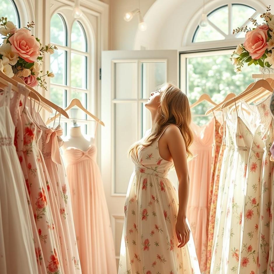 Dream : Buying April dress in a dream