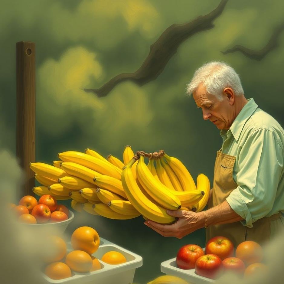 Dream : Buying bananas and apples in a dream