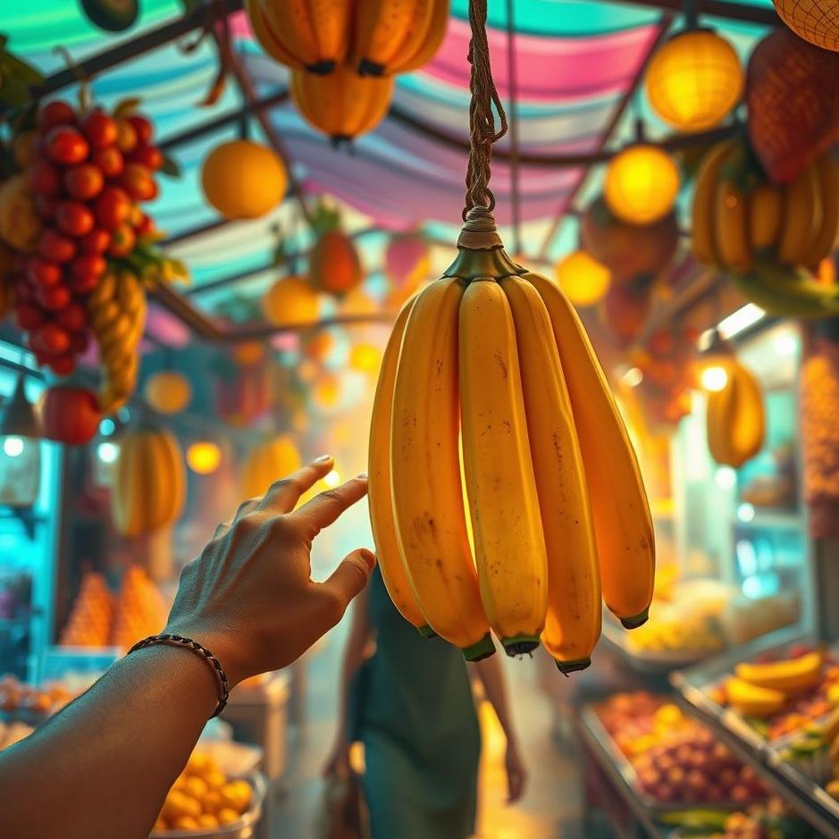 Dream : Buying bananas for home in a dream